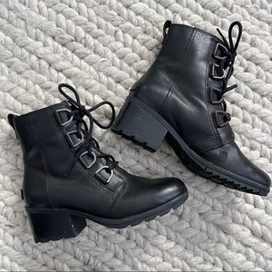 Sorel Cate Heeled Lace Winter Bootie